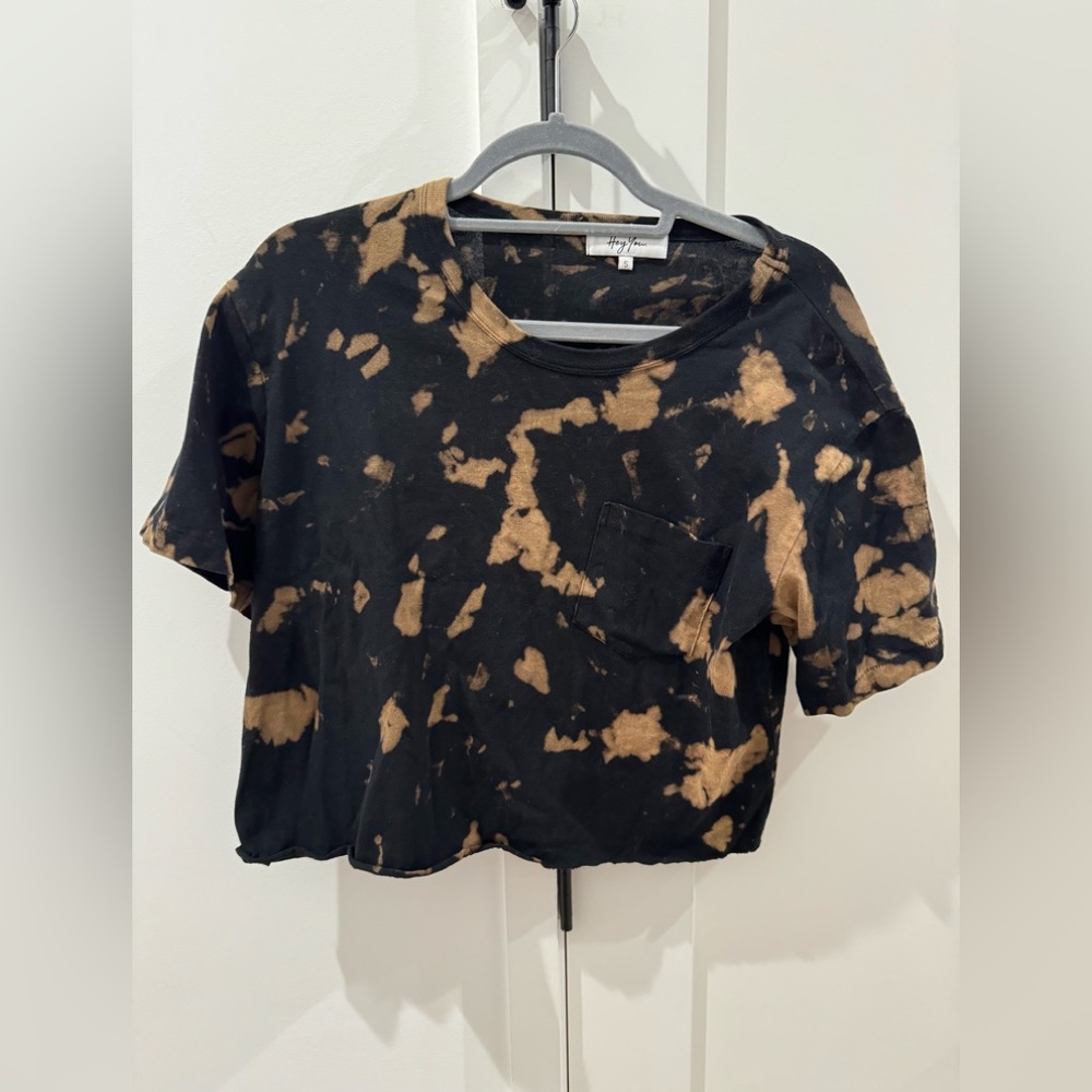 Small Tie Dye Top. 🖤⚡️